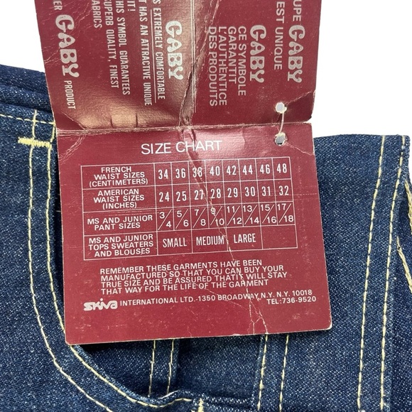 NWT Gaby Straight Leg Blue Jeans MS/Junior Size 5/6‎ - Picture 10 of 14